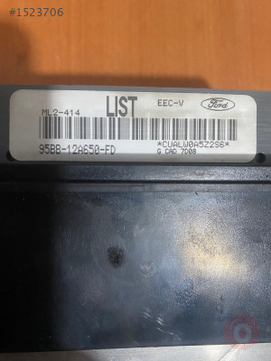 Ford mondeo 2000 motor beyni