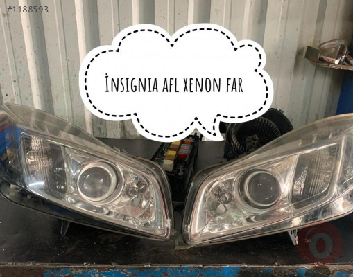 ÇIKMA OPEL İNSİGNİA XENON AFL FAR TAKIMI