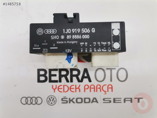 VW GOLF 4 POLO BORA 1990-2005 FAN KONTROL ÜNİTESİ 1J0919506G