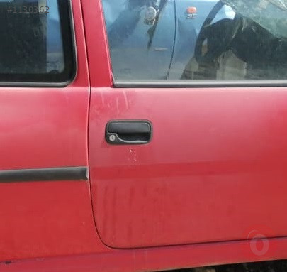opel corsa b tek kapı çıkma sağ kapı kolu.