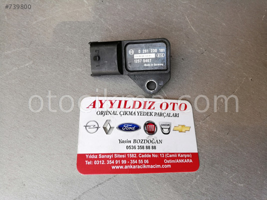 OPEL CORSA 1.2 MAP SENSÖRÜ 0261230101