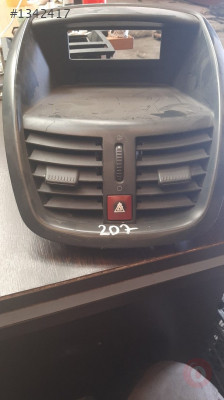 peugeot 207 çıkma orta takım menfezler
