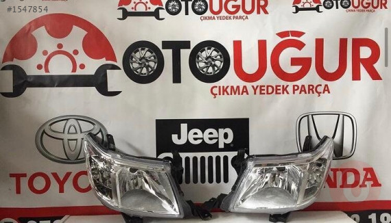2010-2015 TOYOTA HILUX SAĞ SOL ÖN FAR ÇIKMA