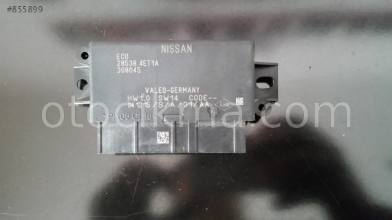 285384ET1A nissan qashqai j11 kasa sonar kontrol modülü