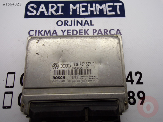 ÇIKMA AUDİ A4 1.8T MOTOR BEYNİ 8D0907557T - 8D0 907 557 T
