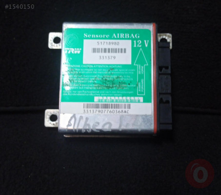 Fiat Albea Airbag Beyni çıkma 51718980 331379