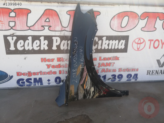 Wosvogen T roc sağ ön çamurluk orjinal siyah