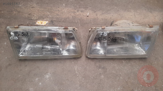 citroen c15 sağ sol takım far