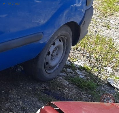 2002 renault kangoo express 1.9 çıkma sol arka jant lastik