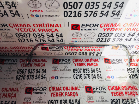 TOYOTA AURİS ÖN TAMPON ÜST NİKELAJI ORJ* ÇIKMA YEDEK P. 2013