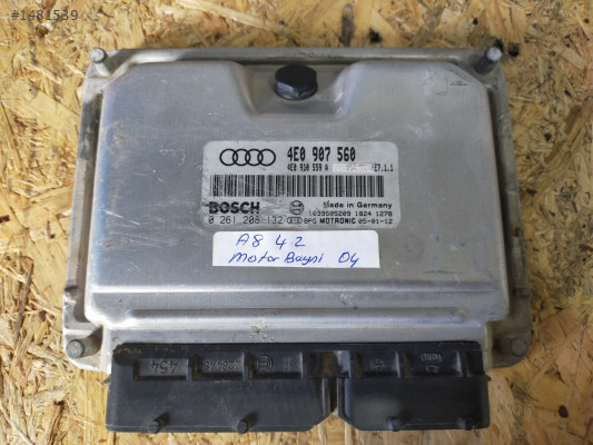 AUDİ A8 4.2 MOTOR BEYNİ 4E0907560 4E0910559A 0261208132