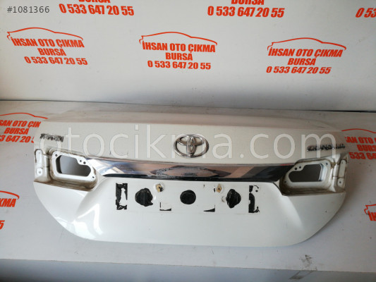 Toyota carolla bagaj kapak sökme 2013  / 2017