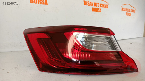 Megane 4 sağ sedan stop orijinal çıkma hatasız