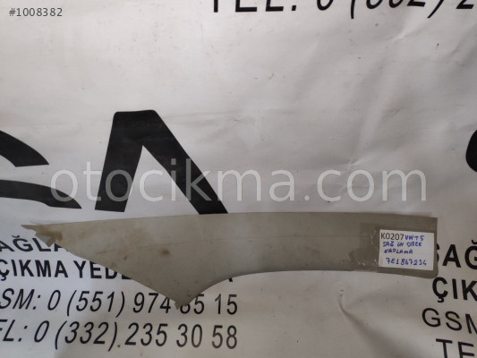VW T5 ÇIKMA SAĞ ÖN DİREK KAPLAMASI OEM; 7E1867234