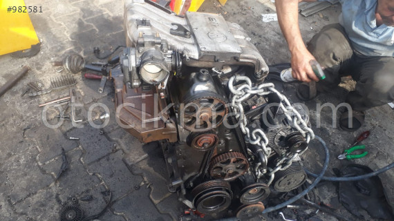 volkswagen polo 1.6 komple motor çıkma