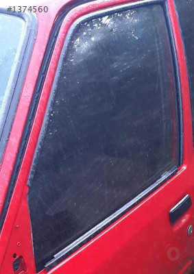 peugeot 205 çıkma sol ön kapı camı