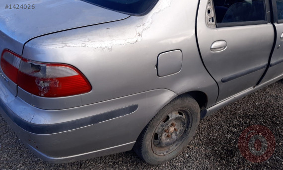 2005 fiat albea 1.6 16v benzinli kesme sağ arka çamurluk