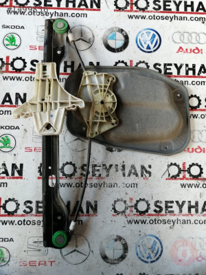 1K4839461A vw golf 5 sol arka kapı cam krikosu