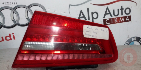 AUDİ A6 SAĞ İÇ STOP LEDLİ 2011-2014 MODEL UYUMLU ORJİNAL ÇIK