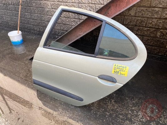 RENAULT MEGANE 1 SOL ARKA KAPI CAMI 1997-2002 MODEL ORJİNAL