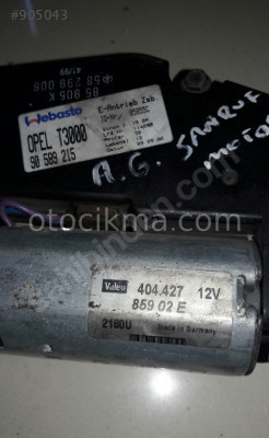 OPEL ASTRA G SUNROOF MOTORU - 90589215 404.427 58299006