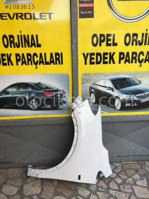 opel mokka sol ön çamurluk beyaz çıkma ORJİNAL OTO OPEL