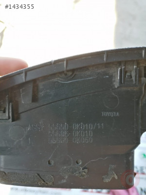 556500K010 Toyota hilux gögüs havalandırma ızgarası difüzör