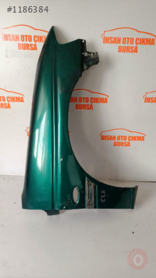 Ford escort sağ ön çamurluk orijinal çıkma yeşil