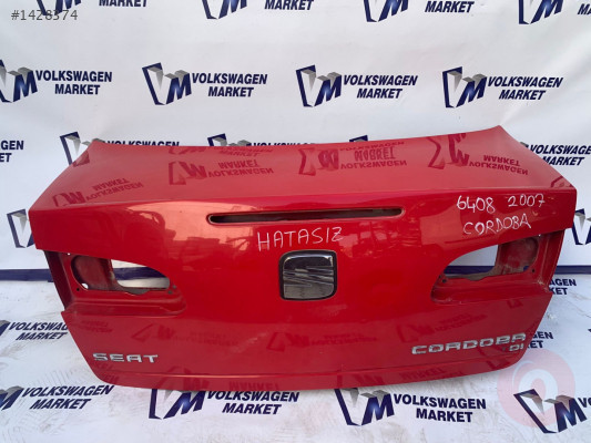 SEAT CORDOBA 02-09 BAGAJ KAPAĞI KIRMIZI 6L5827025B