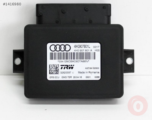 AUDI A7 2012 2017 EL FRENİ BEYNİ SÖKME  4H0907801L
