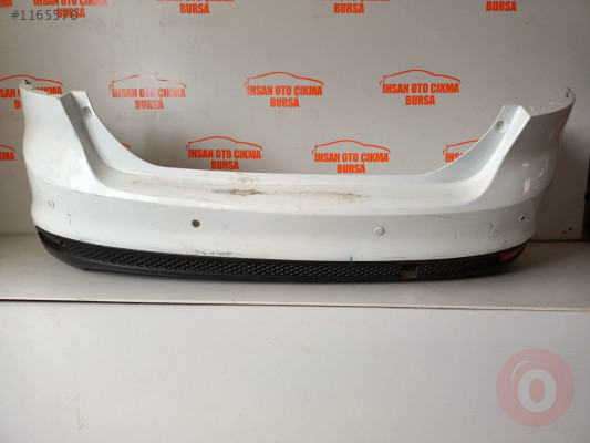 Ford focus arka tampon ve altı orijinal beyaz 2012 - 2019