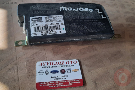 FORD MONDEO 2 SOL KOLTUK AİRBAG