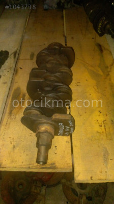 2001 2003 model toyota corolla 1.6 16v çıkma krank