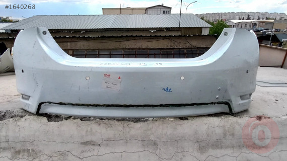 2013 - 2015 Toyota Coralla Arka Tampon Orjinal Çıkma