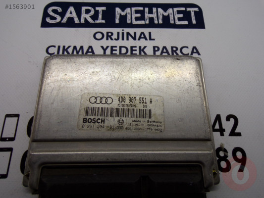 ÇIKMA AUDİ A4 MOTOR BEYNİ 4D0907551A - 4D0 907 551 A