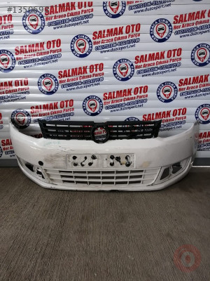 VW CADDY 2011-2015 BEYAZ ÖN TAMPON-DÜZCE ÇIKMA