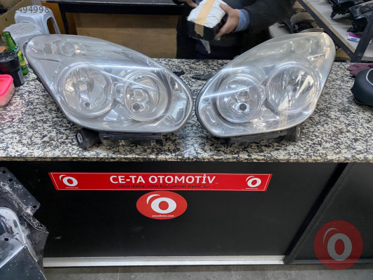 FİAT DOBLO 3 TAKIM FAR ÇIKMA ORJİNAL TEMİZ