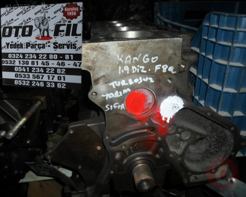 RENAULT KANGO 1.9 DİZEL F8Q TURBOSUZ  YARIM MOTOR