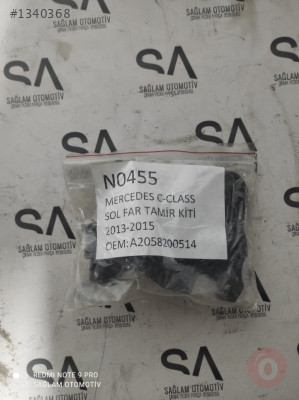 A2058200514 MERCEDES C-CLASS 13-15 ÇIKMA  SOL FAR TAMİR KİTİ