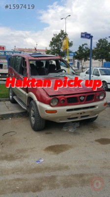 Haktan Pick Up Nissan Terrano turbo