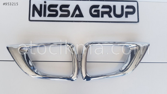 NİSSAN NAVARA SAĞ SİS ÇERÇEVESİ KROM SIFIR D23 2014-2020