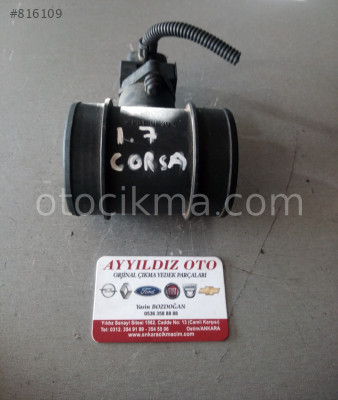 OPEL CORSA C 1.7 HAVA AKIŞ METRESİ 0281002180