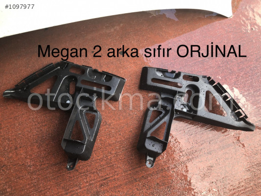 Megan 2 arka tampon braketi sıfır ORJİNAL çıkma