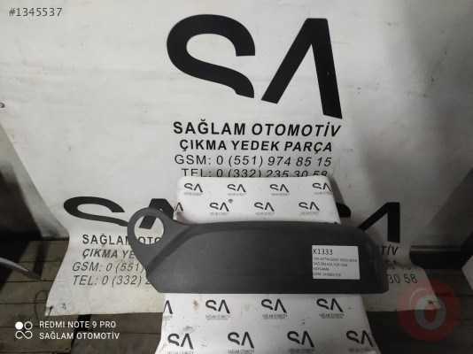 1K4881318 VW JETTA-GOLF 10-14 ÇIKMA SAĞ ÖN KOLTUKYAN KAPLAMA