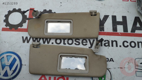 3B0857551 3B0857552 3B0857561A vw golf 4 sağ sol güneşlik