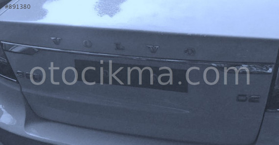 VOLVO S80 ÇIKMA BAGAJ ARMA YAZI.
