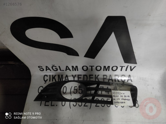 OEM; 3C0853665A  VW PASSAT B6 06-10 ÇIKMA  SOL SİS ÇERÇEVESİ