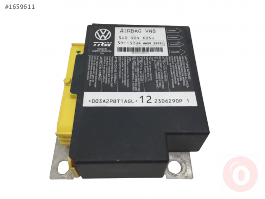 VW PASSAT B6 06-07 AİRBAG BEYNİ 3C0909605J