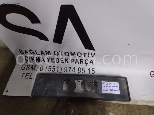 OEM; 71145-snb-g500 HONDA CİVİC ÖN PLAKALIK