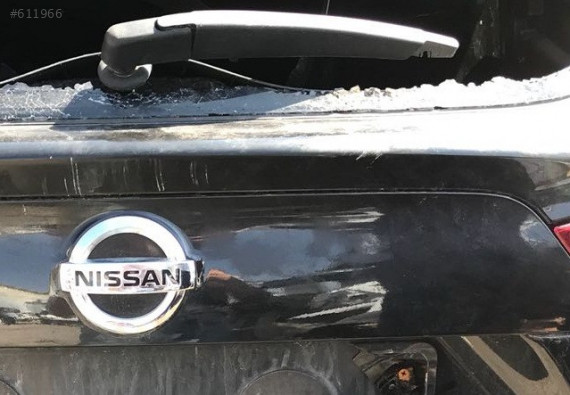 2015-2016 NİSSAN QASHQAİ HATASIZ 1.5 BAGAJ SİLECEK KOLU.